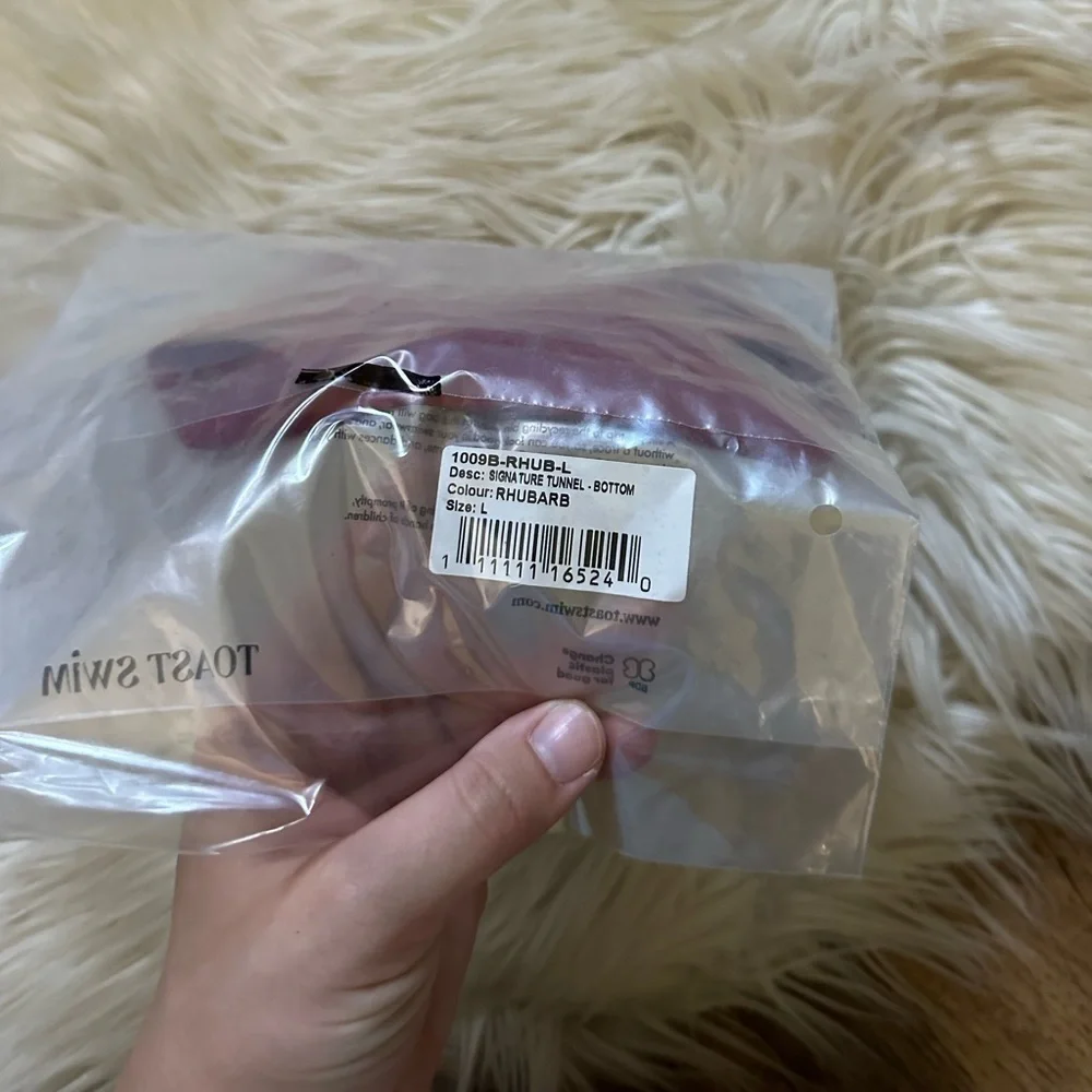 STONE FOX x FREE PEOPLE Signature Tunnel Bottom In Rhubarb